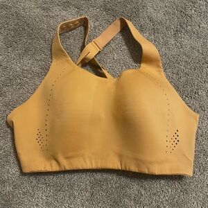 Women's Yellow Sports Bra